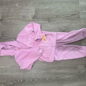Juicy Couture Light Pink Velour Set